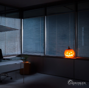 Halloween blinds